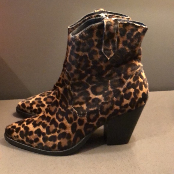 Nwob Allsaints Rolene Leopard Print 